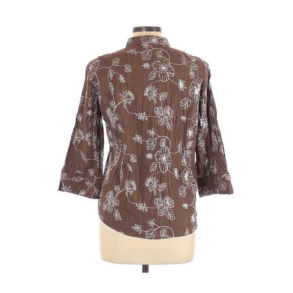 Harmony & Vine long sleeve button down shirt - Picture 2 of 3